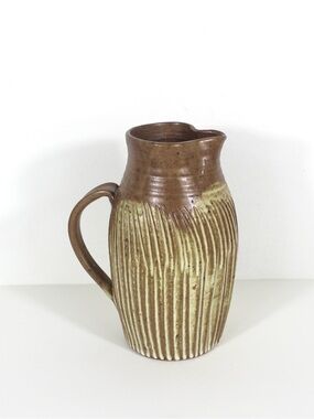 Vintage Handmade Studio Pottery Pitcher Vase